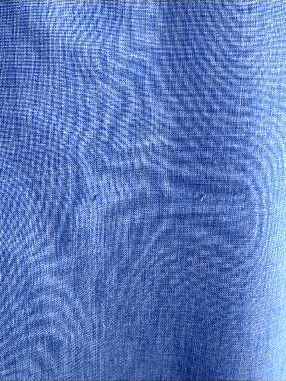 Mojo Sportswear Button Up Shirt Blue Long Sleeve Fishing Vent Back Large - Picture 5 of 8